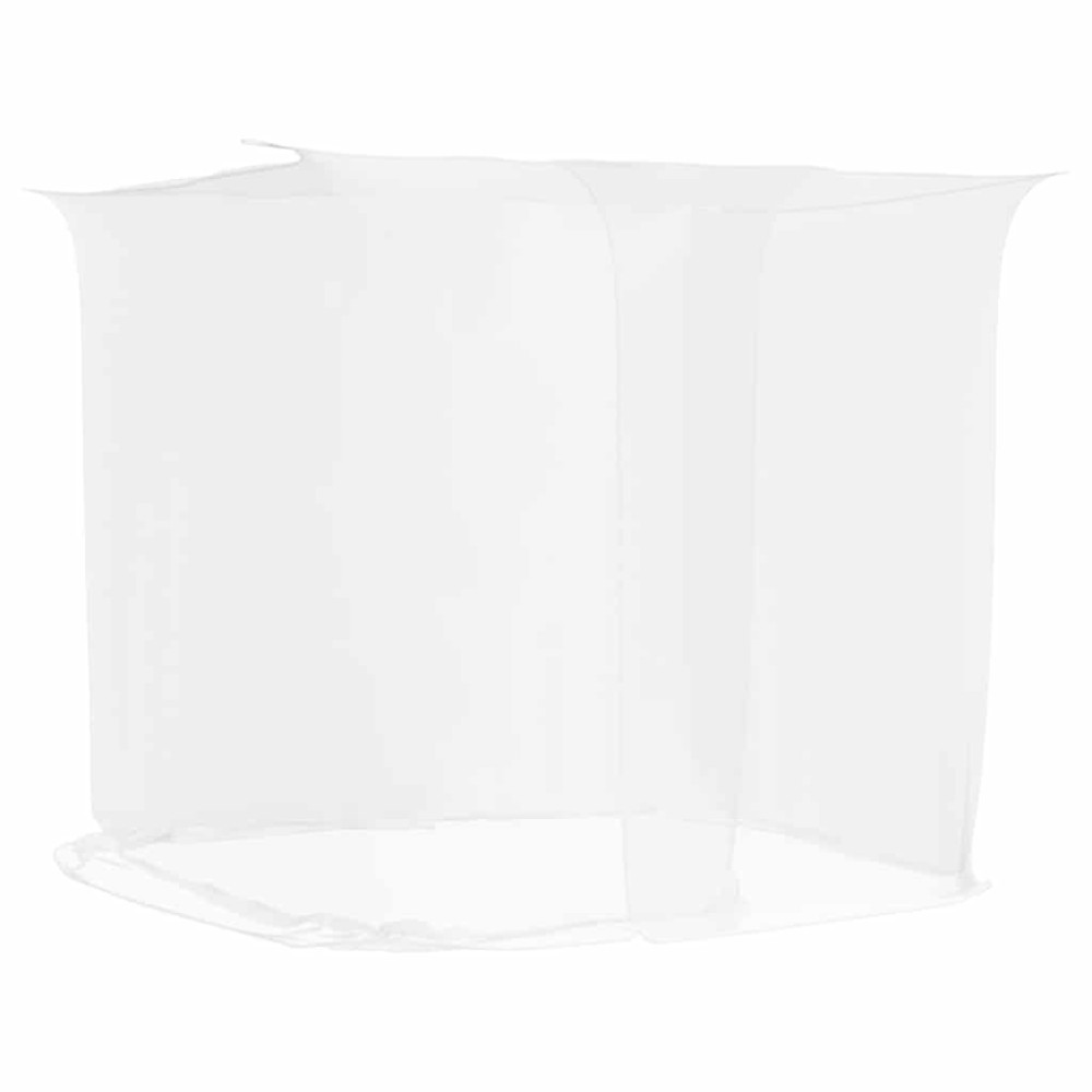 Produktbild för Hängande myggnät 156 mesh vit 220x100x150 cm