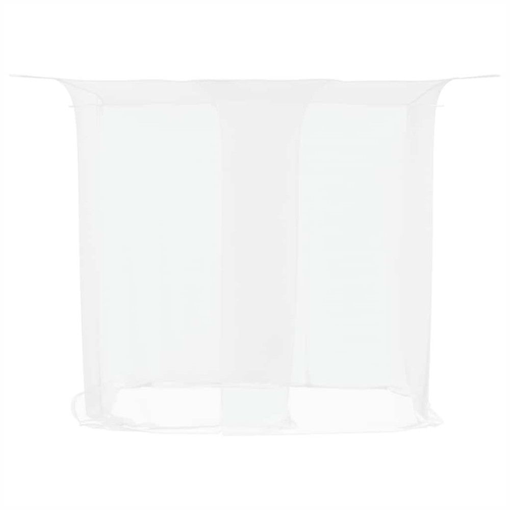 Produktbild för Hängande myggnät 156 mesh vit 220x120x150 cm