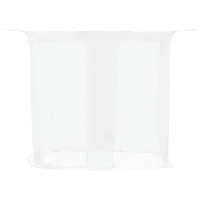 Produktbild för Hängande myggnät 156 mesh vit 220x120x150 cm