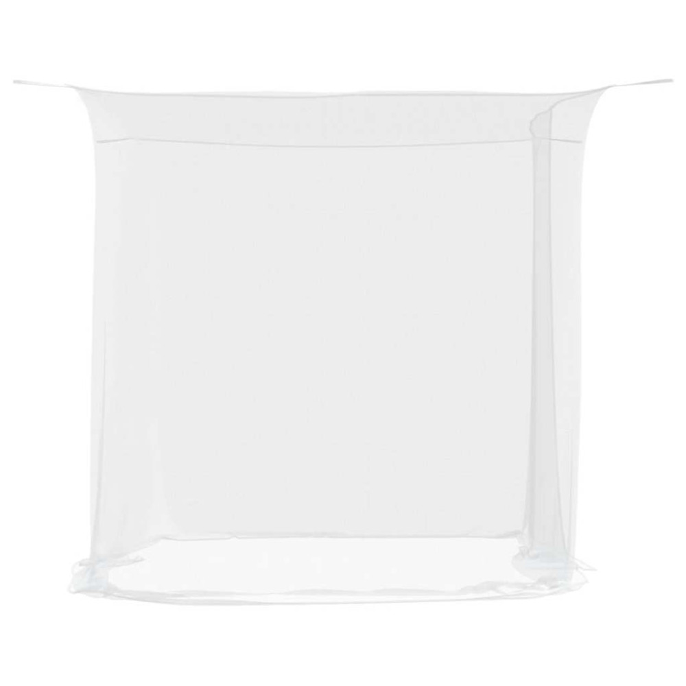 Produktbild för Hängande myggnät 156 mesh vit 220x120x150 cm
