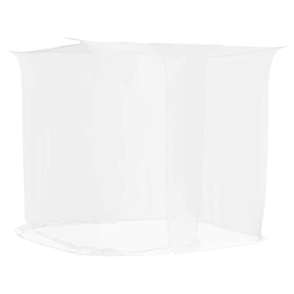 Produktbild för Hängande myggnät 156 mesh vit 220x120x150 cm