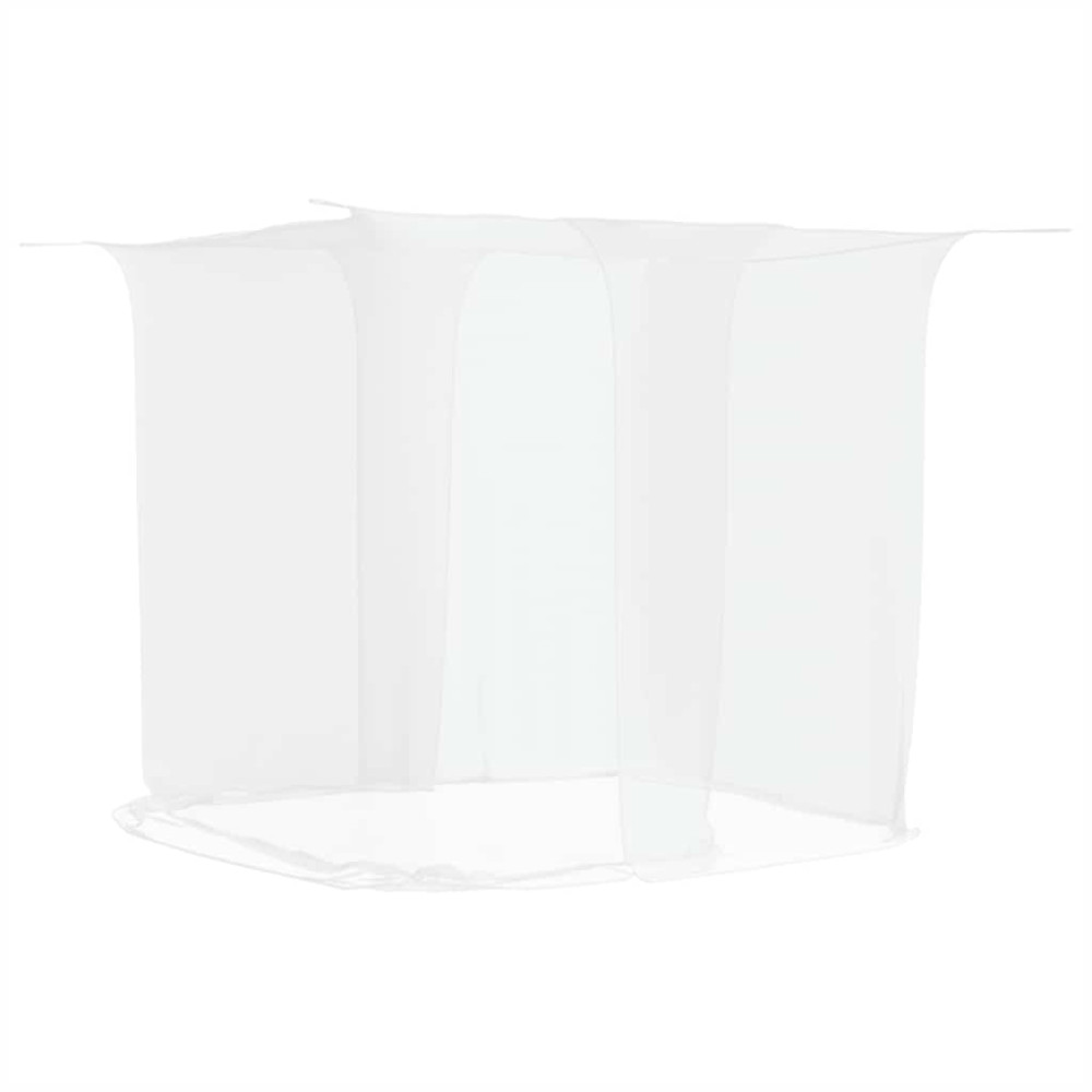 Produktbild för Hängande myggnät 156 mesh vit 220x150x180 cm