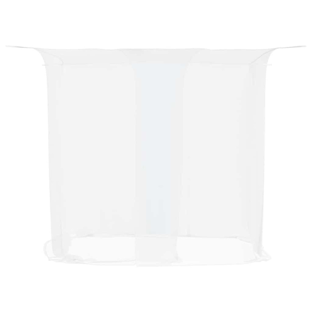 Produktbild för Hängande myggnät 156 mesh vit 220x150x180 cm