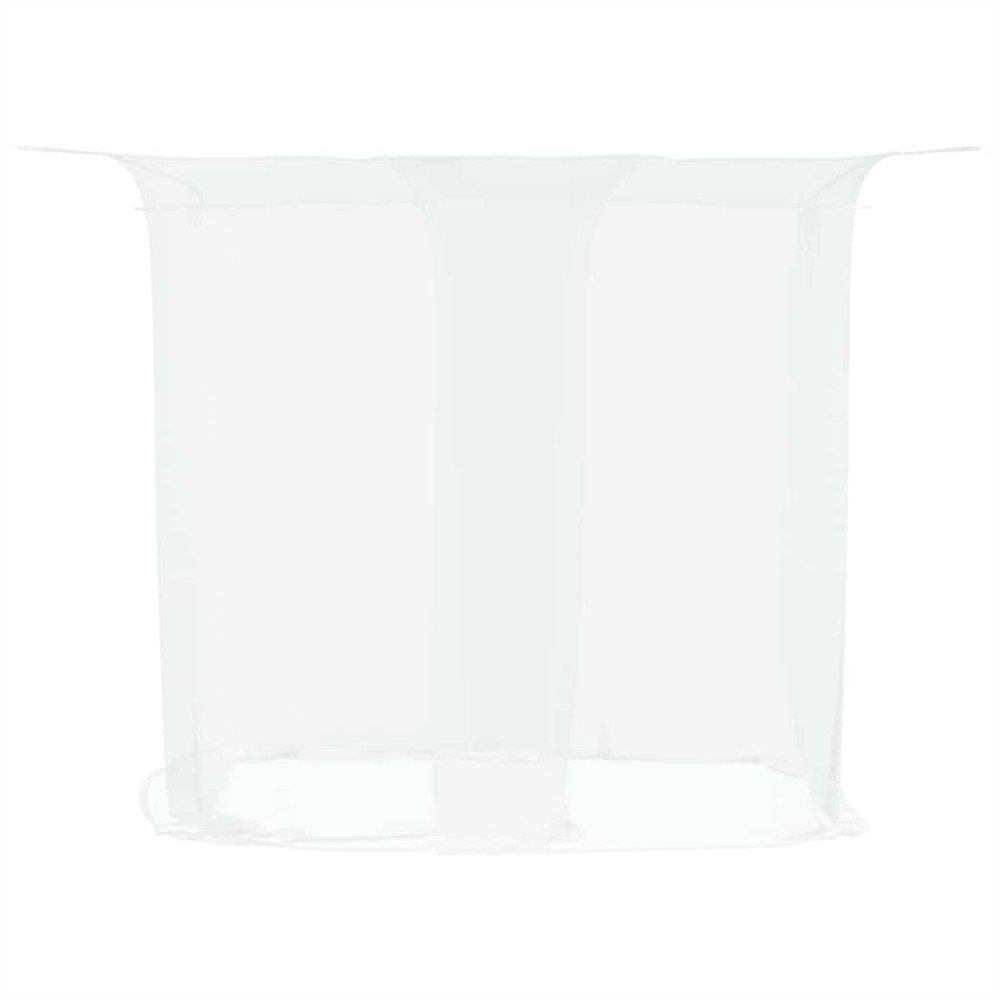 Produktbild för Hängande myggnät 156 mesh vit 220x180x180 cm