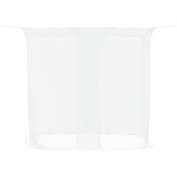 Produktbild för Hängande myggnät 156 mesh vit 220x180x180 cm