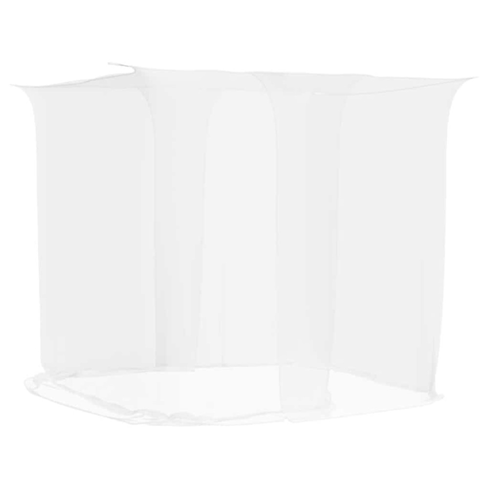 Produktbild för Hängande myggnät 156 mesh vit 220x180x180 cm