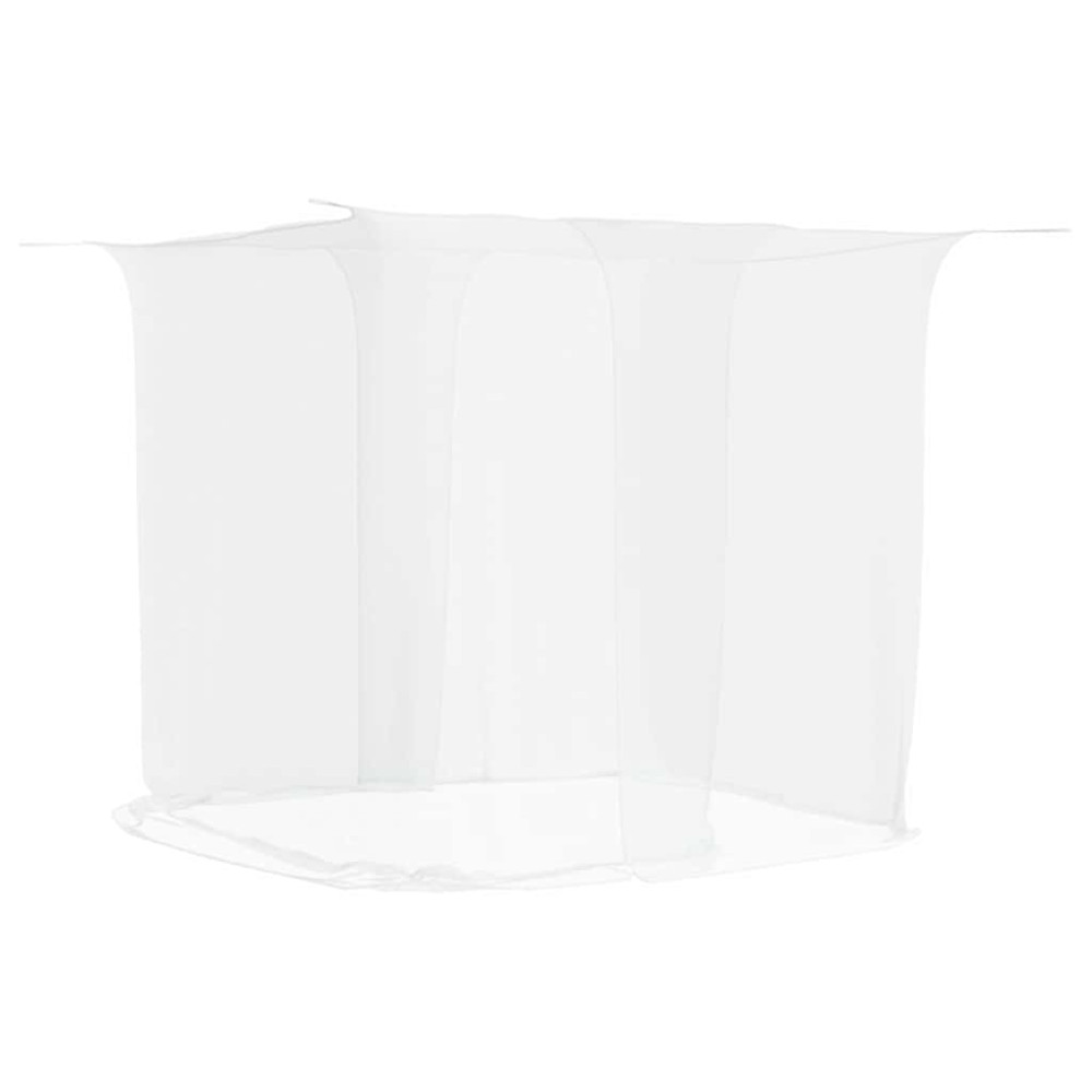 Produktbild för Hängande myggnät 156 mesh vit 220x200x210 cm