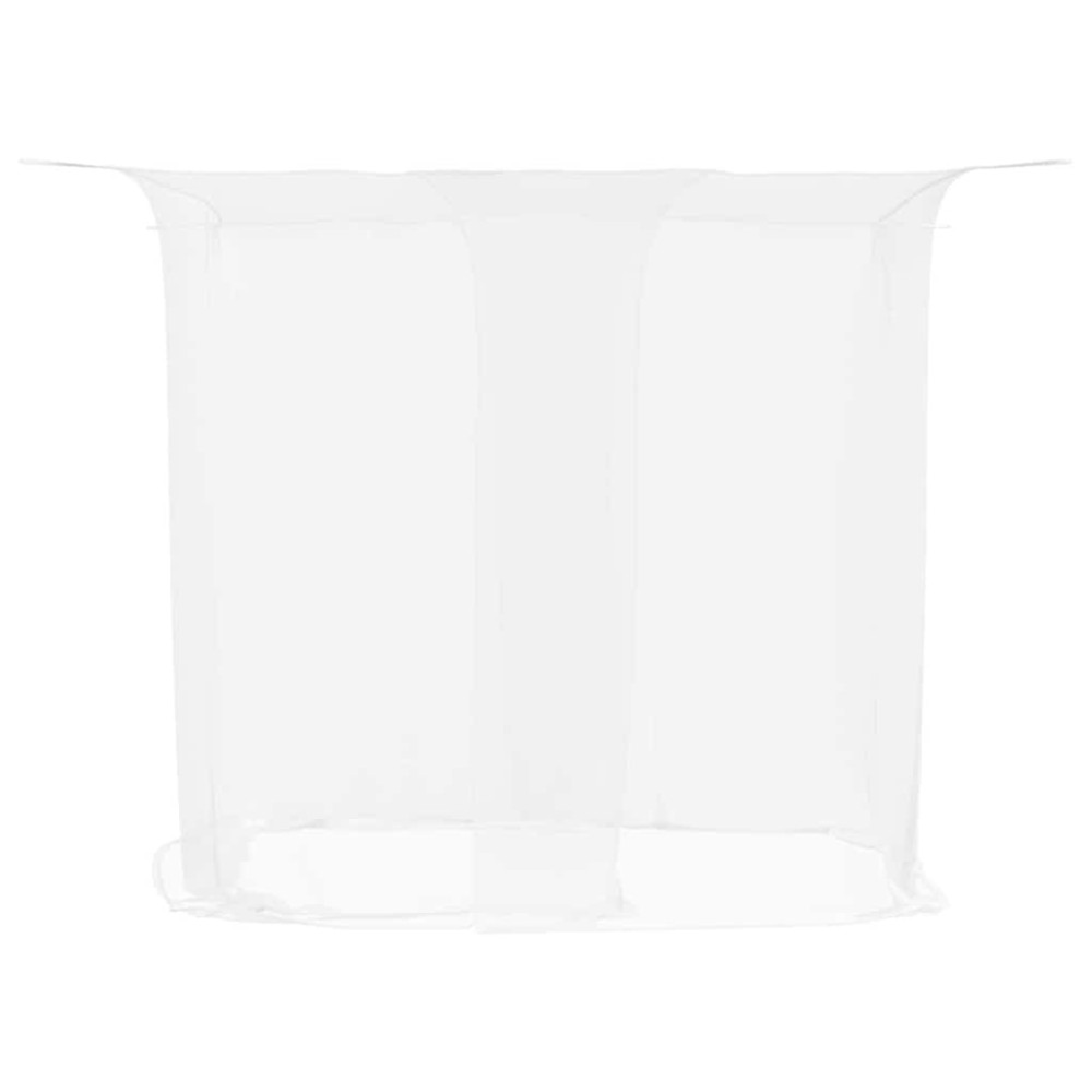 Produktbild för Hängande myggnät 156 mesh vit 220x200x210 cm