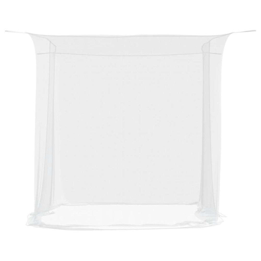 Produktbild för Hängande myggnät 156 mesh vit 220x200x210 cm