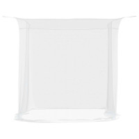 Produktbild för Hängande myggnät 156 mesh vit 220x200x210 cm