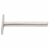 Produktbild för Konsoler för flytande hyllplan 12st osynlig Ø10x100 mm kolstål