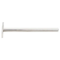 Produktbild för Konsoler för flytande hyllplan 12st osynlig Ø10x150 mm kolstål