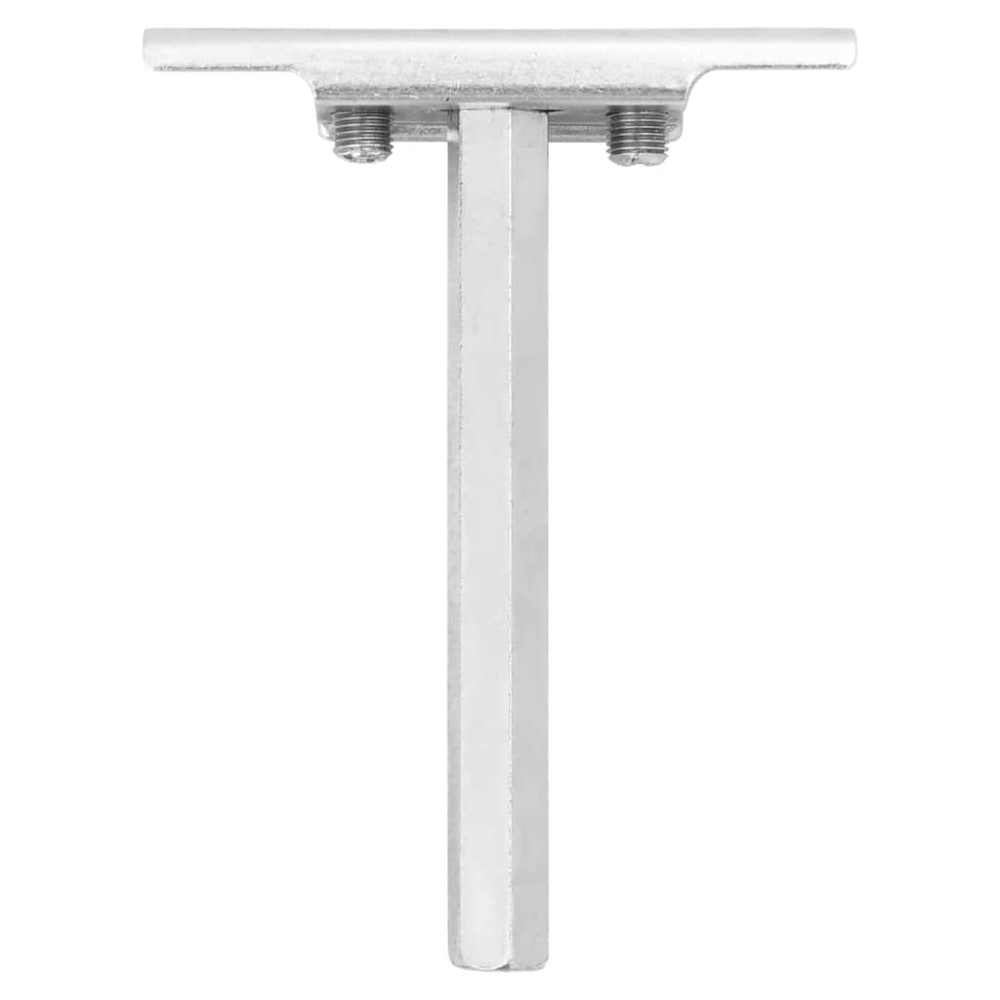 Produktbild för Konsoler för flytande hyllplan 12st osynlig Ø12x100 mm kolstål