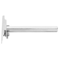 Produktbild för Konsoler för flytande hyllplan 12st osynlig Ø12x100 mm kolstål
