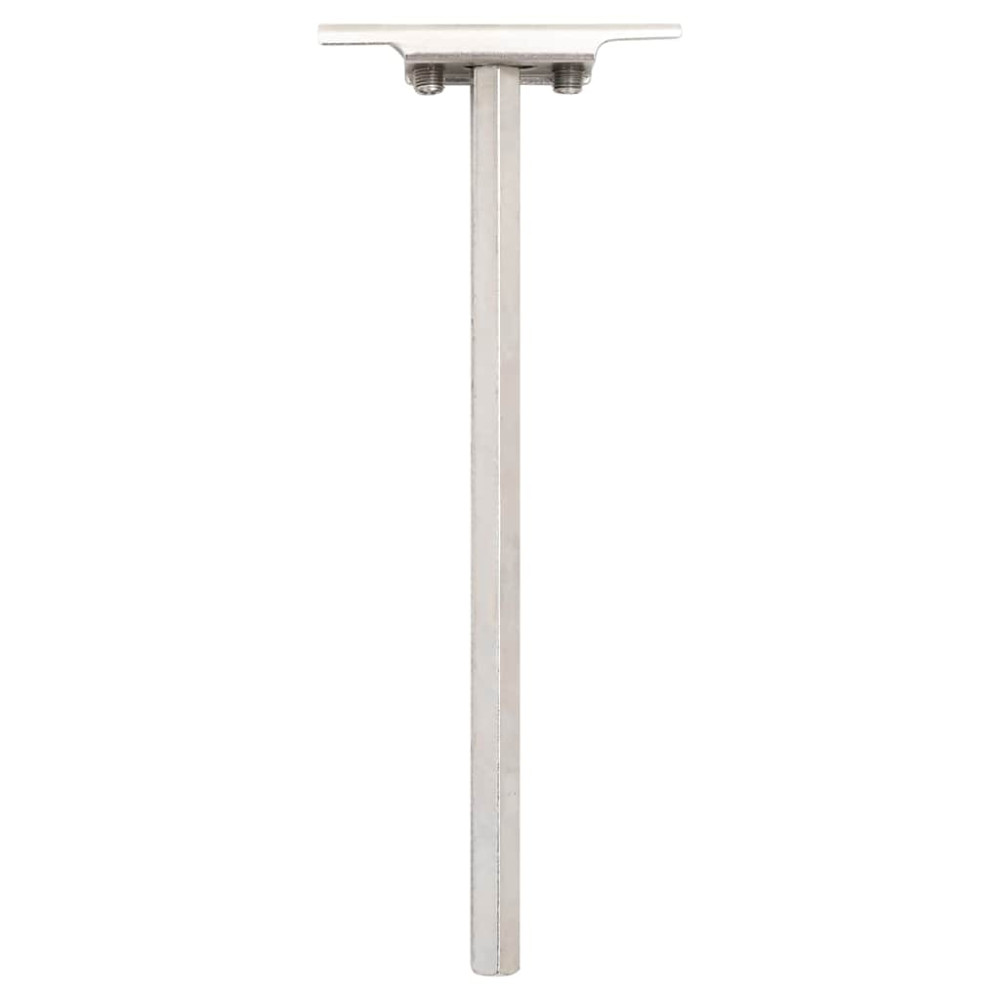 Produktbild för Konsoler för flytande hyllplan 12st osynlig Ø12x200 mm kolstål