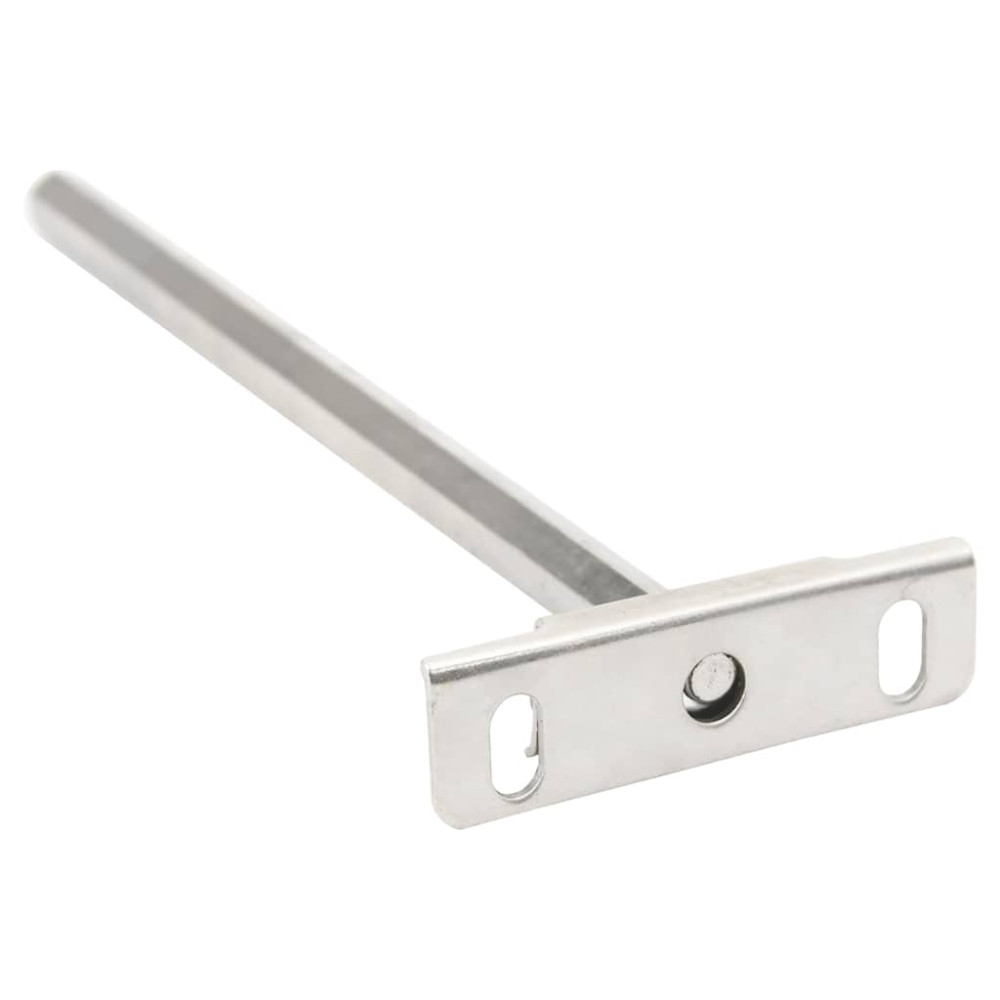 Produktbild för Konsoler för flytande hyllplan 12st osynlig Ø12x200 mm kolstål