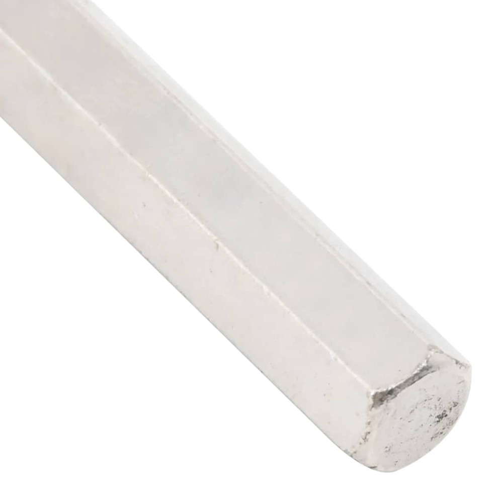 Produktbild för Konsoler för flytande hyllplan 12st osynlig Ø12x200 mm kolstål