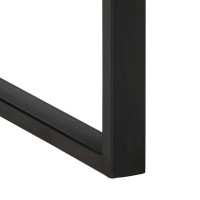 Produktbild för Avlastningsbord 100x35x75 cm massivt grovt trä mango