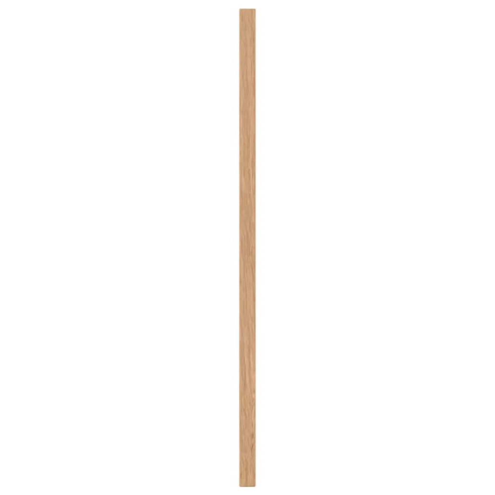 Produktbild för Magnetisk whiteboard med ram i massiv furu 40x40 cm