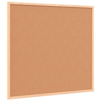 Produktbild för Magnetisk whiteboardtavla med massiv fururam 60x55 cm