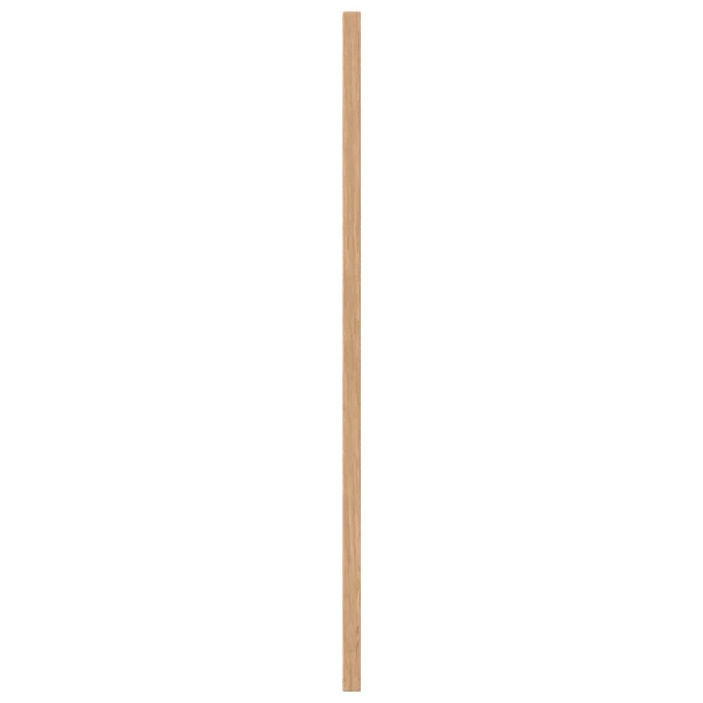 Produktbild för Griffeltavla med massiv fururam svart 80x55 cm