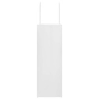 Produktbild för Papperspåsar 250 st med handtag vit 21x11x31 cm