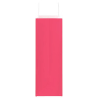Produktbild för Papperspåsar 250 st med handtag rosa 45x17x48 cm