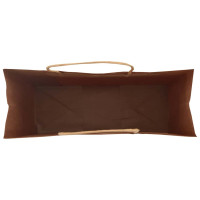 Produktbild för Papperspåsar 250 st med handtag grön 45x17x48 cm