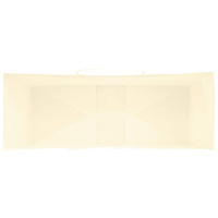 Produktbild för Papperspåsar 250 st med handtag gul 45x17x48 cm