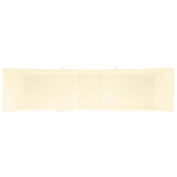 Produktbild för Papperspåsar 250 st med handtag gul 54x15x49 cm