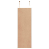 Produktbild för Papperspåsar 250 st med handtag brun 45x17x48 cm