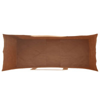 Produktbild för Papperspåsar 250 st med handtag brun 45x17x48 cm