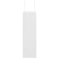 Produktbild för Papperspåsar 250 st med handtag vit 21x11x36 cm