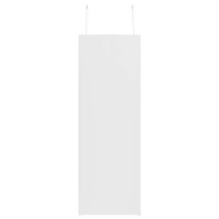 Produktbild för Papperspåsar 250 st med handtag vit 45x17x48 cm