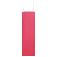 Produktbild för Papperspåsar 250 st med handtag rosa 21x11x36 cm