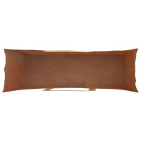 Produktbild för Papperspåsar 250 st med handtag röd 54x15x49 cm