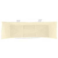 Produktbild för Papperspåsar 250 st med handtag gul 54x15x49 cm