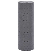 Produktbild för Oljeabsorberande dyna grå 40x1000 cm