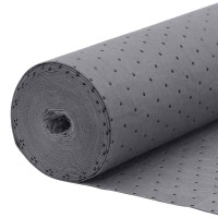 Produktbild för Oljeabsorberande dyna grå 40x1000 cm