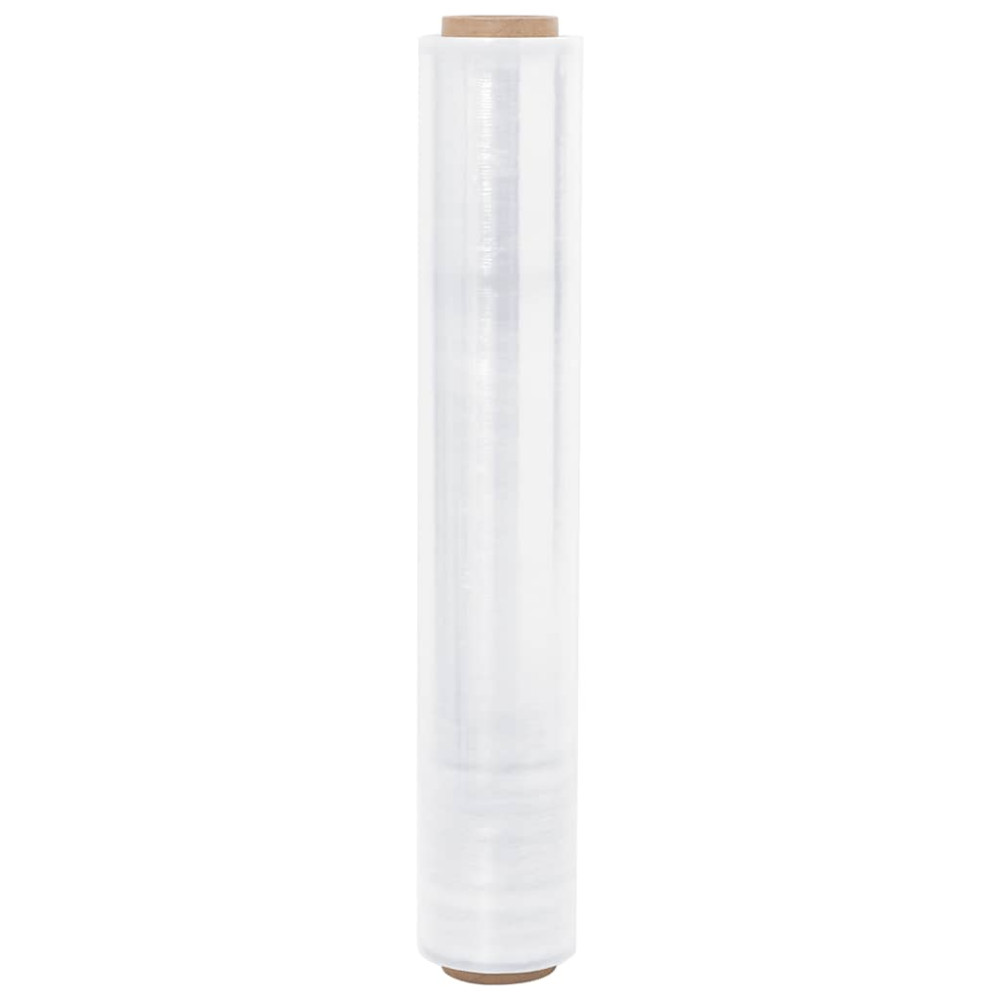 Produktbild för Sträckfilm 2 st transparent 20 μm 50 cm x 300 m
