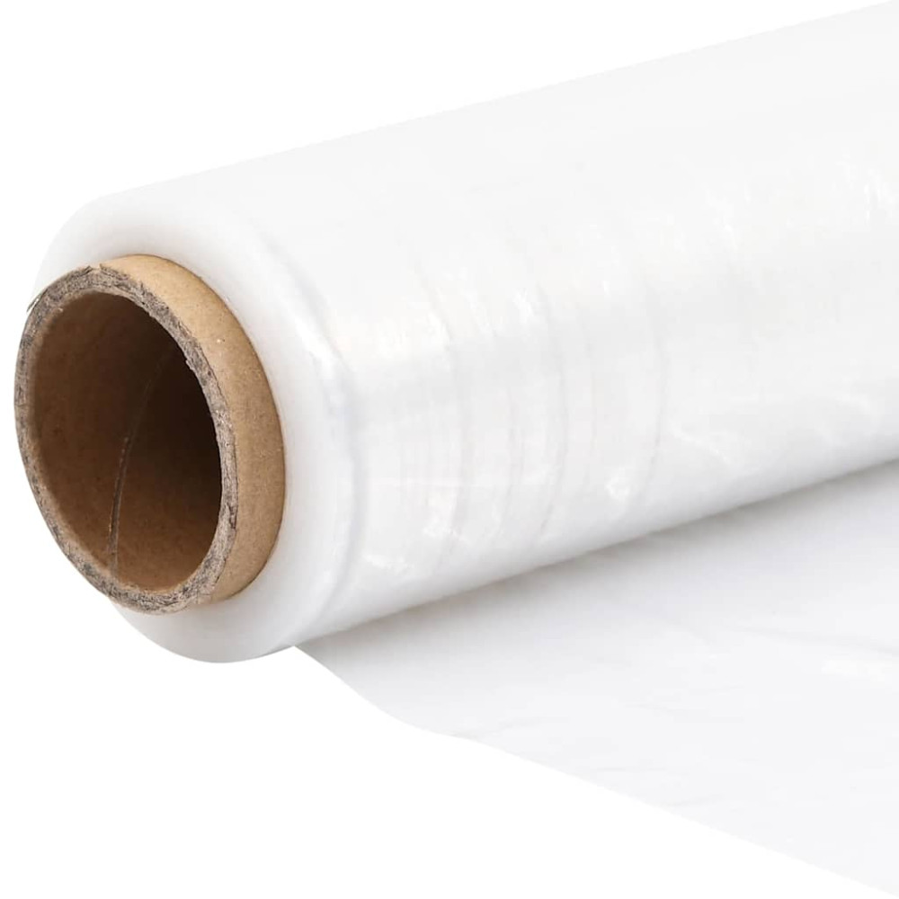 Produktbild för Sträckfilm 2 st transparent 23 μm 50 cm x 300 m