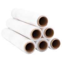 Produktbild för Sträckfilm 6 st transparent 30 μm 50 cm x 300 m