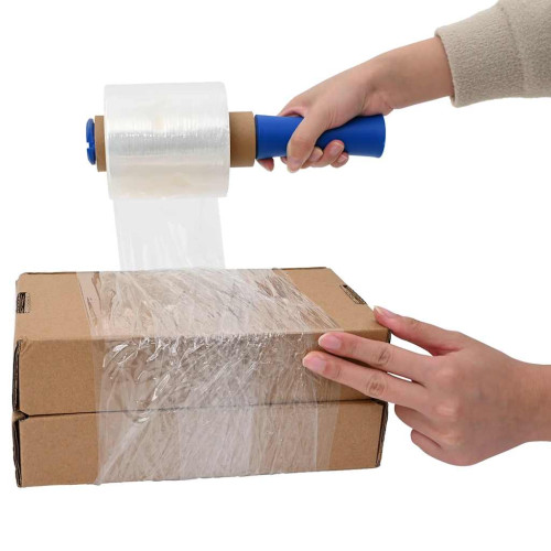 vidaXL Sträckfilm 50 st transparent 23 μm 10 cm x 150 m