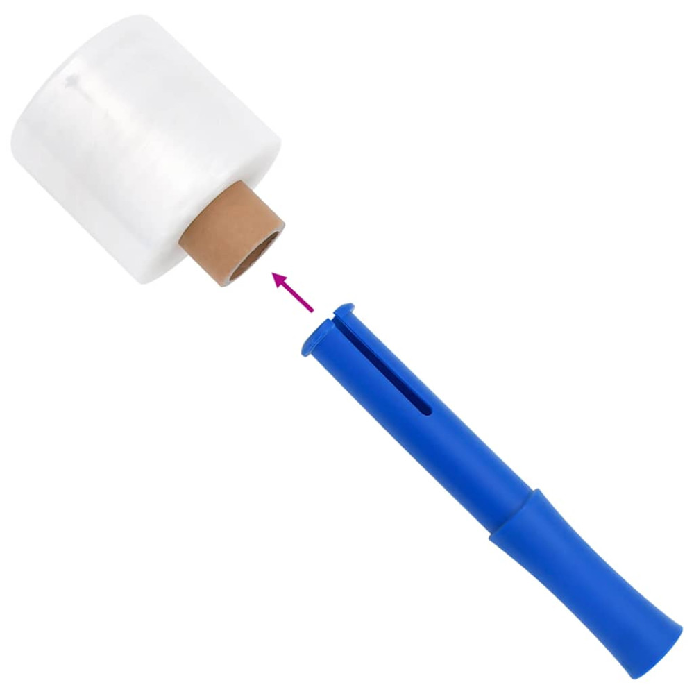 Produktbild för Sträckfilm 10 st transparent 23 μm 10 cm x 300 m