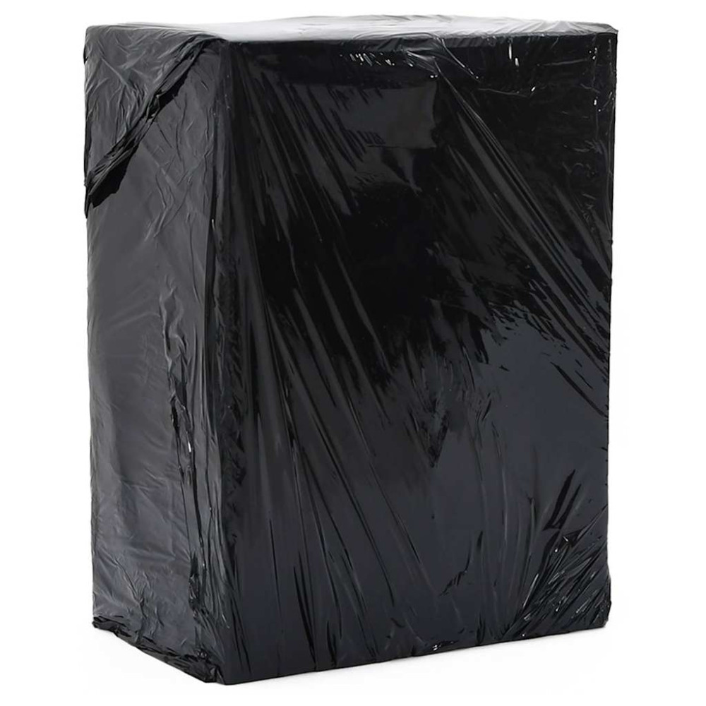 Produktbild för Sträckfilm 2 st Svart 20 μm 50 cm x 300 m