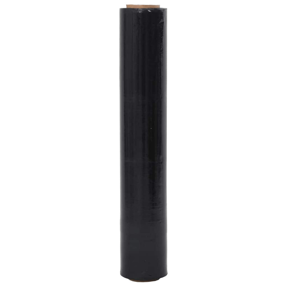 Produktbild för Sträckfilm 6 st Svart 20 μm 50 cm x 300 m