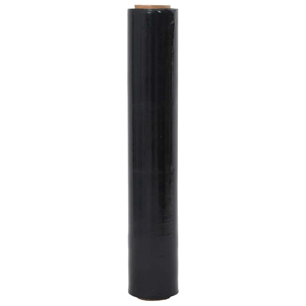 Produktbild för Sträckfilm 6 st Svart 23 μm 50 cm x 300 m