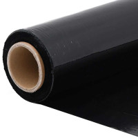 Produktbild för Sträckfilm 6 st Svart 23 μm 50 cm x 300 m