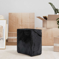 Produktbild för Sträckfilm 6 st svart 30 μm 50 cm x 300 m