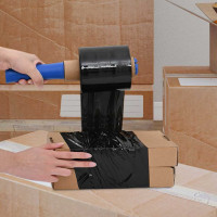 Produktbild för Sträckfilmer 10 st svart 23 μm 10 cm x 300 m